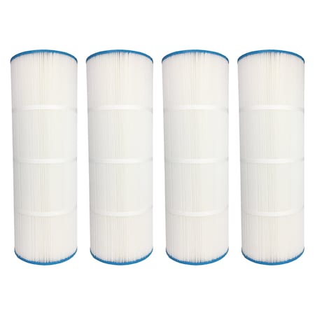 Zoro Select Pentair Clean and Clear Plus 3 Replacement Pool Filter 4 Pack Compatible PCC80/C-7470/FC-1976 WP.PNC1976-4P